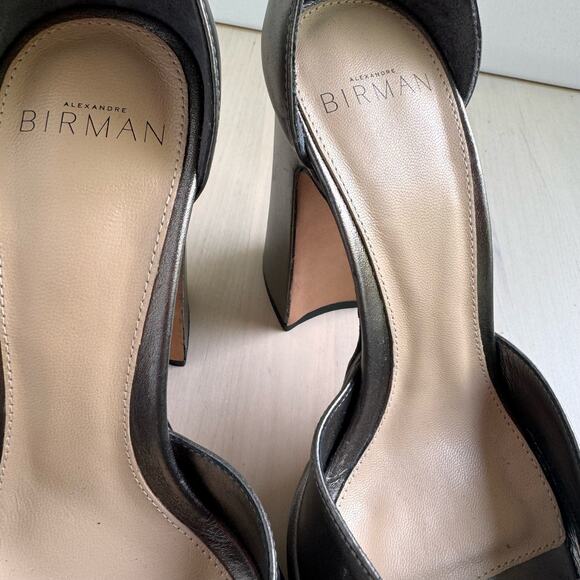 Alexandre Birman MADELINA CURVE 120 PEWTER size 36/ US 6 - Picture 9 of 14